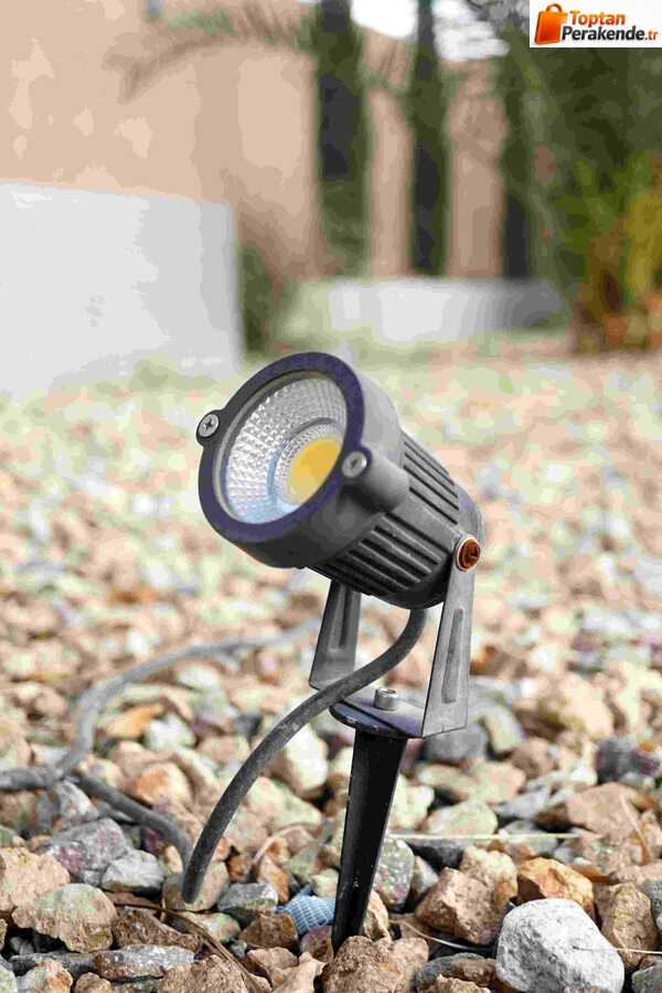 Cata Ct-7300 7 Watt Bahçe Armatürü Amber